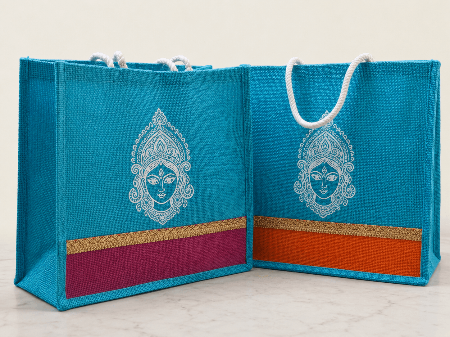 Premium Goddess Printed Jute Bag