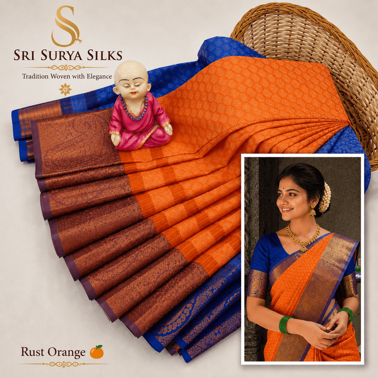 Nakshatra silk saree